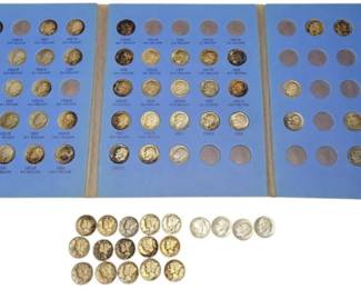 Mercury  Roosevelt Dimes