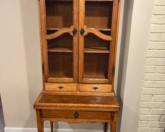 French Provincial-style desk by Milling Road Furniture, a division of Baker Furniture.