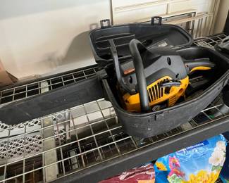 Poulan PRO Classic PP4218AV gas chainsaw.