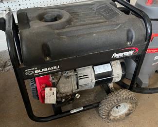 Powermate portable generator.