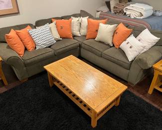 Sectional couch by Flexsteel.