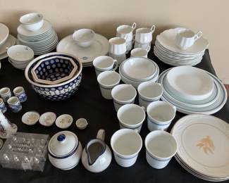 Corning and some dishware from Poland