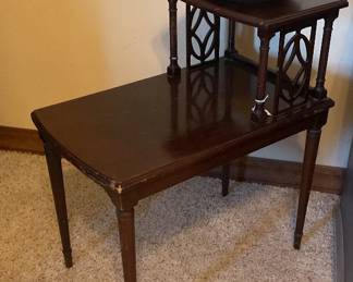 2 tier side cabinet-14x23x27