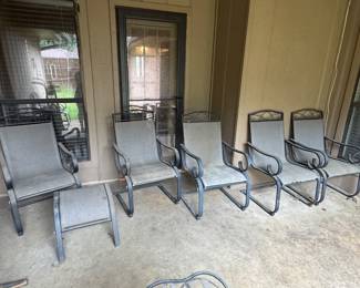 Outdoor set sold together or pieces