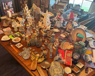 Various collectibles and tools
