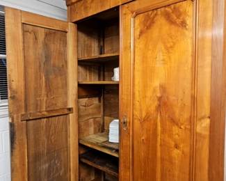 Vintage Cherrywood Armoire