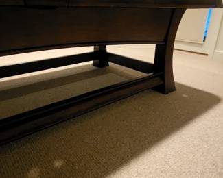 Classic Solid Wood Pool Table with Green Felt and Accessories