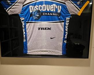 Lance Armstrong 2005 Discovery Channel Tour De France Signed Jersey