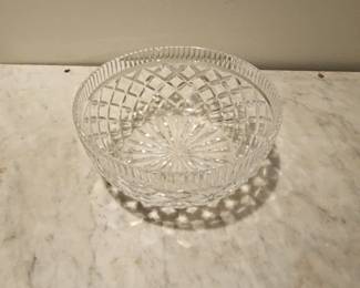 Waterford Crystal Glass Serving Bowl
