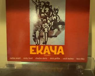 Abdullah Ibrahim AUTOGRAPHED Ekaya Vinyl LP
