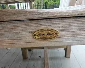 Teak Outdoor Dining Set with 6 Chairs