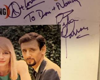 Peter, Paul and Mary Autographed Vinyl LP