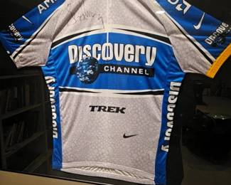 Lance Armstrong 2005 Discovery Channel Tour De France Signed Jersey