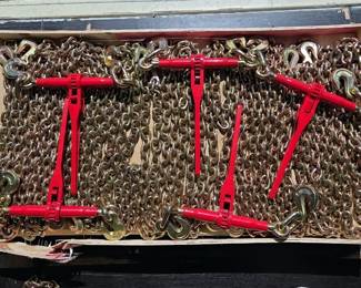 2025 Landhonor LHR-RC9200 9200LB Ratchet Binders And G70 Chains, Unused