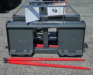 2025 Landhonor BS-12-2500G Skid Steer Bale Spear, Unused