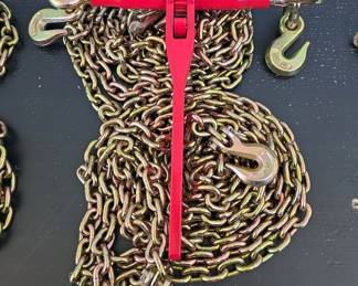  2025 Landhonor LHR-RC5400 5400 LB Ratchet Binders And G70 Chains, Unused 