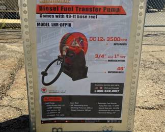 2025 Landhonor LHR-DFP10 Diesel Fuel Transfer Pump, Unused