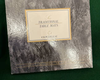 Lot 3: Cloverleaf Table Mats
