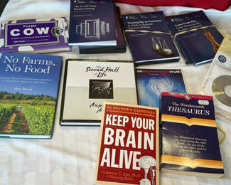Lot 68: Assorted Books and Media Collection to make you SMARTER!