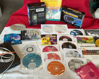 Lot 16: Garmin, SATA /IDE Adaptor, Specialty Software