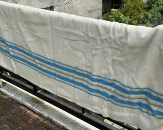 Lot 18: 2 Vintage Wool Blankets