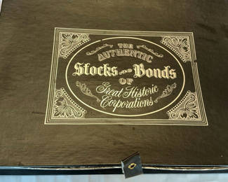 Lot 4: Collection Of Authentic Stocks And  Bonds for Scripophilists everywhere