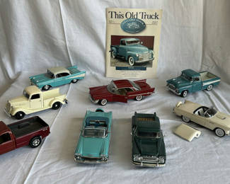 Lot 2: Collection of Vintage-Style Diecast car models 