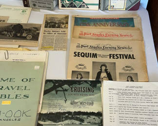 Lot 55: Vintage Local Ephemera