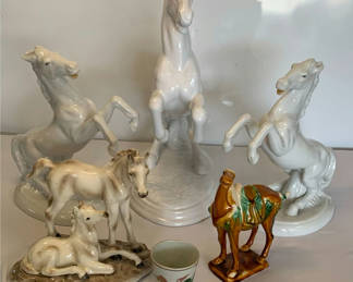 Lot 23: Collectible Porcelain Horses