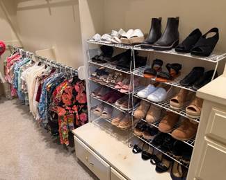Another side of the ladies closet