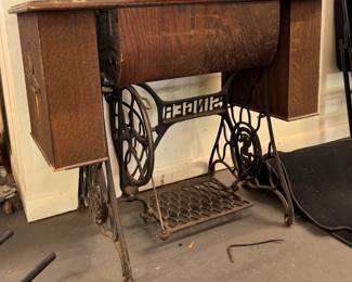 Antique sewing machine