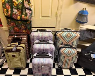 So many luggage selections