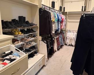 Shoes, t-shirts and pajamas 