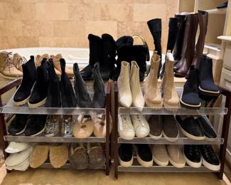 Closer look of boots