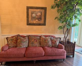 Large, cozy sofa