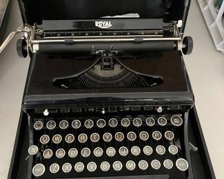 vintage Royal typewriter