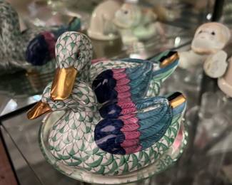Herend pair of ducks