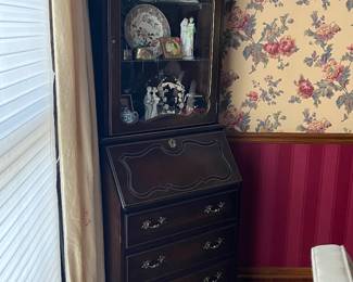 vintage secretary with drop front