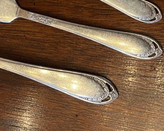 vintage silverplate flatware