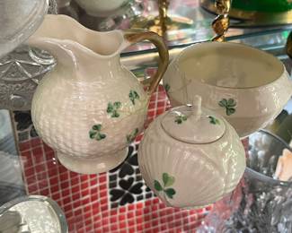 vintage Belleeck 3 pc set