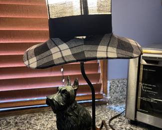 scottie dog petite lamp