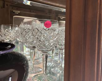 waterford crystal wine glasses