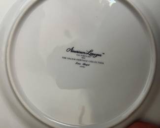 American Limoges Lace Bouquet china set
