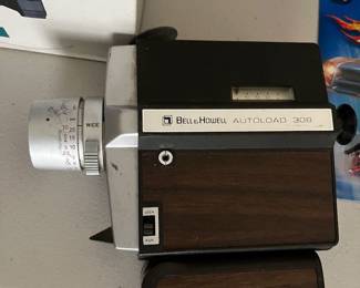 vintage Bell & Howell 308 movie camera