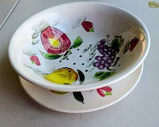 Vintage Ceramic Fruit Bowl