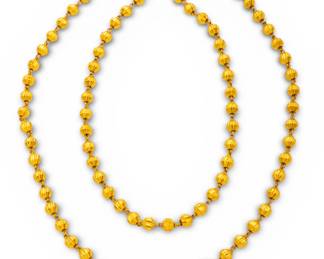 Lot 70 22K Yellow Gold Necklace L 28" 39.6 g 1 PC