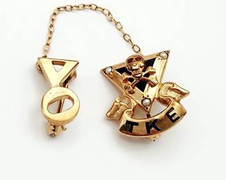 Tau Kappa Epsilon Fraternity Pin