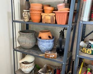 Terra cotta and other pots