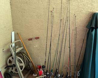 Fishing poles