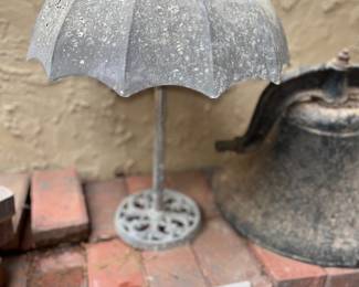 Outdoor metal umbrella 